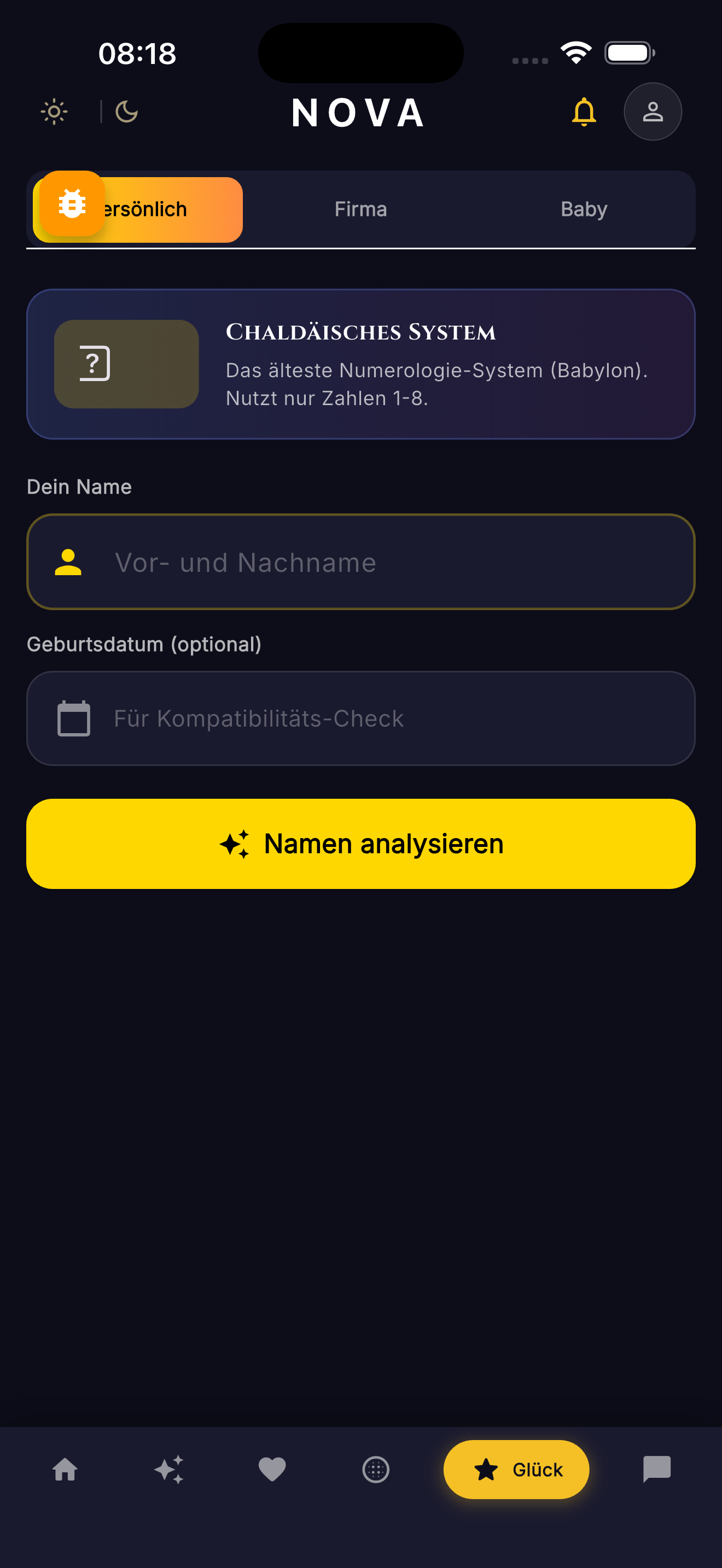 Nova Cosmic Glückszahlen